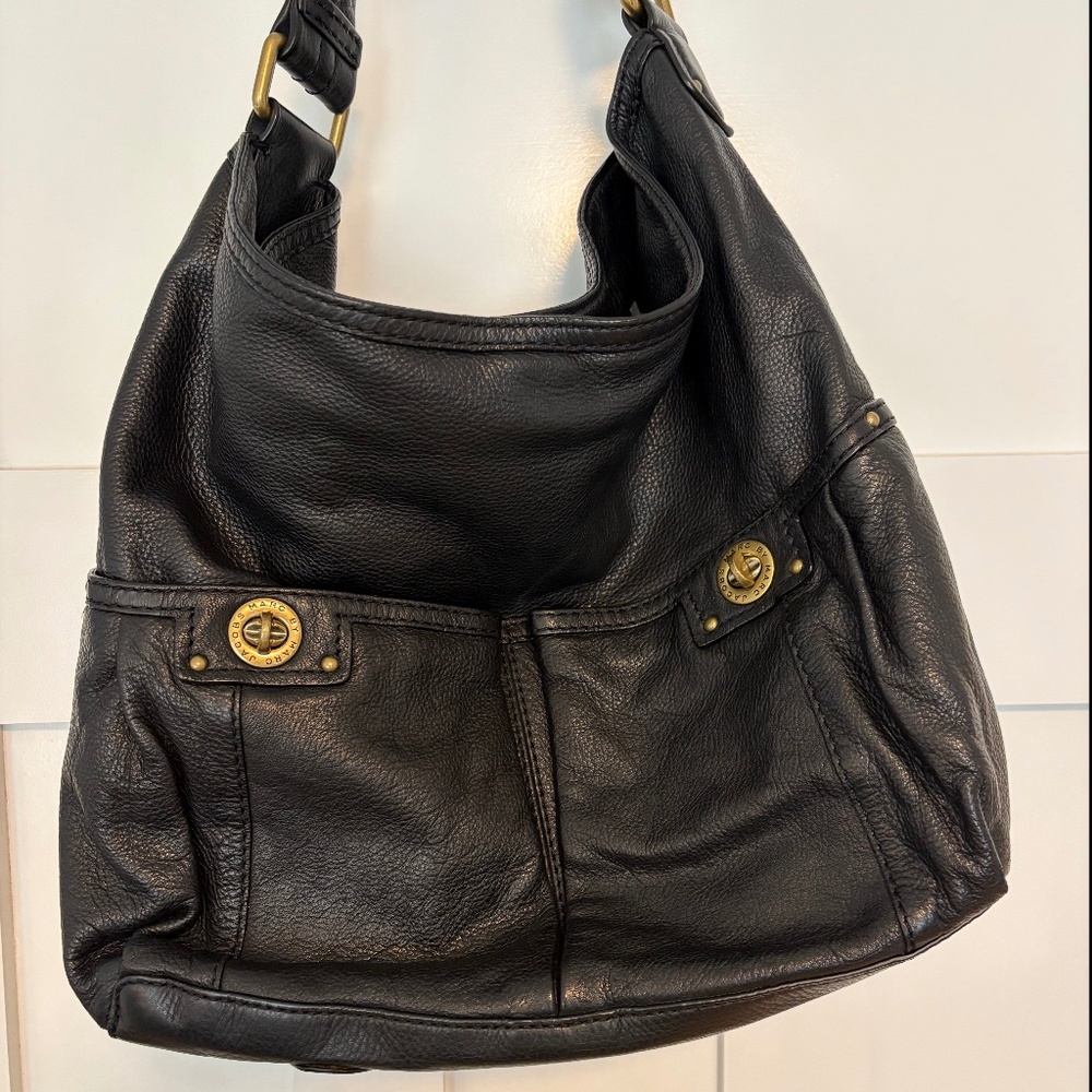Marc by Marc Jacobs Black Hobo style Handbag